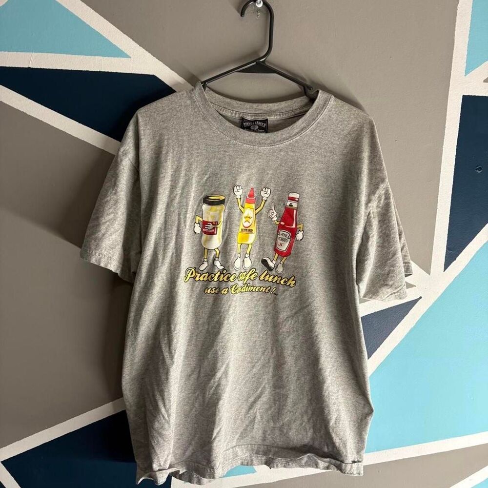 Steve-barry-s Men's Grey T-shirt